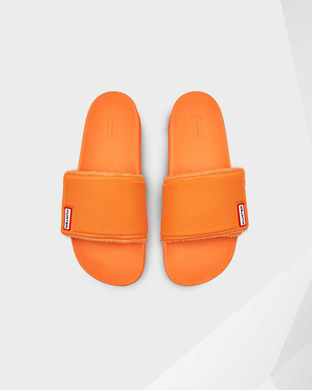 Hunter Original Adjustable Men's Slides NZ-74436S Orange